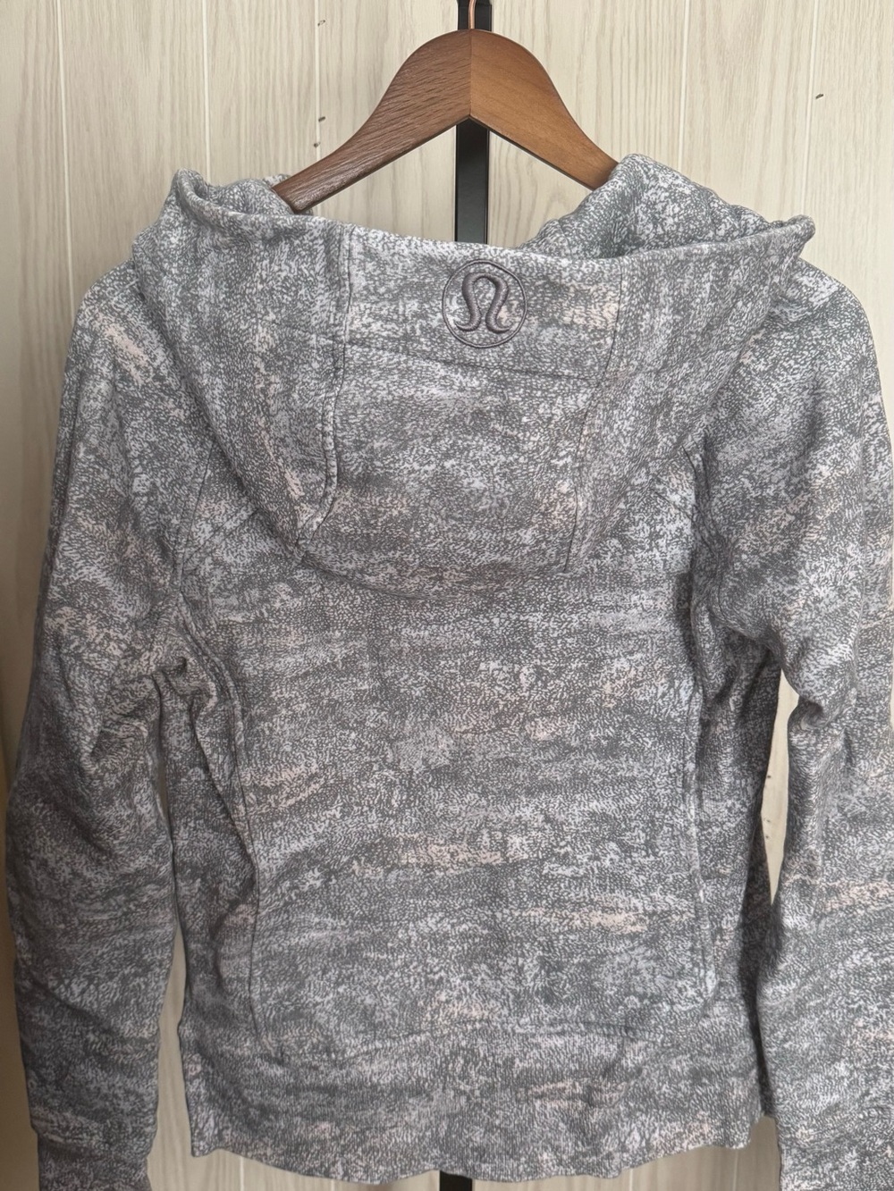 Gray Patterned Zip-Up Jacket - Picture 2 of 12